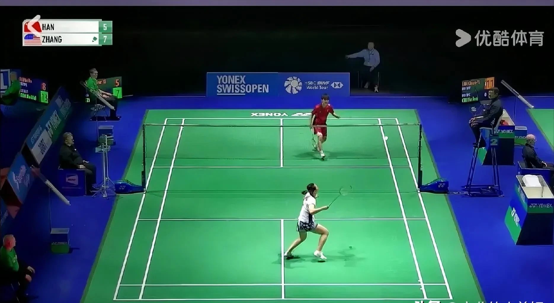 韩国羽毛球队逆转丹麦羽毛球队，戴资颖制霸全场