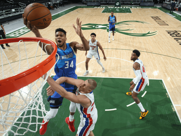 浙江队碾压江苏队，字母哥统治全场